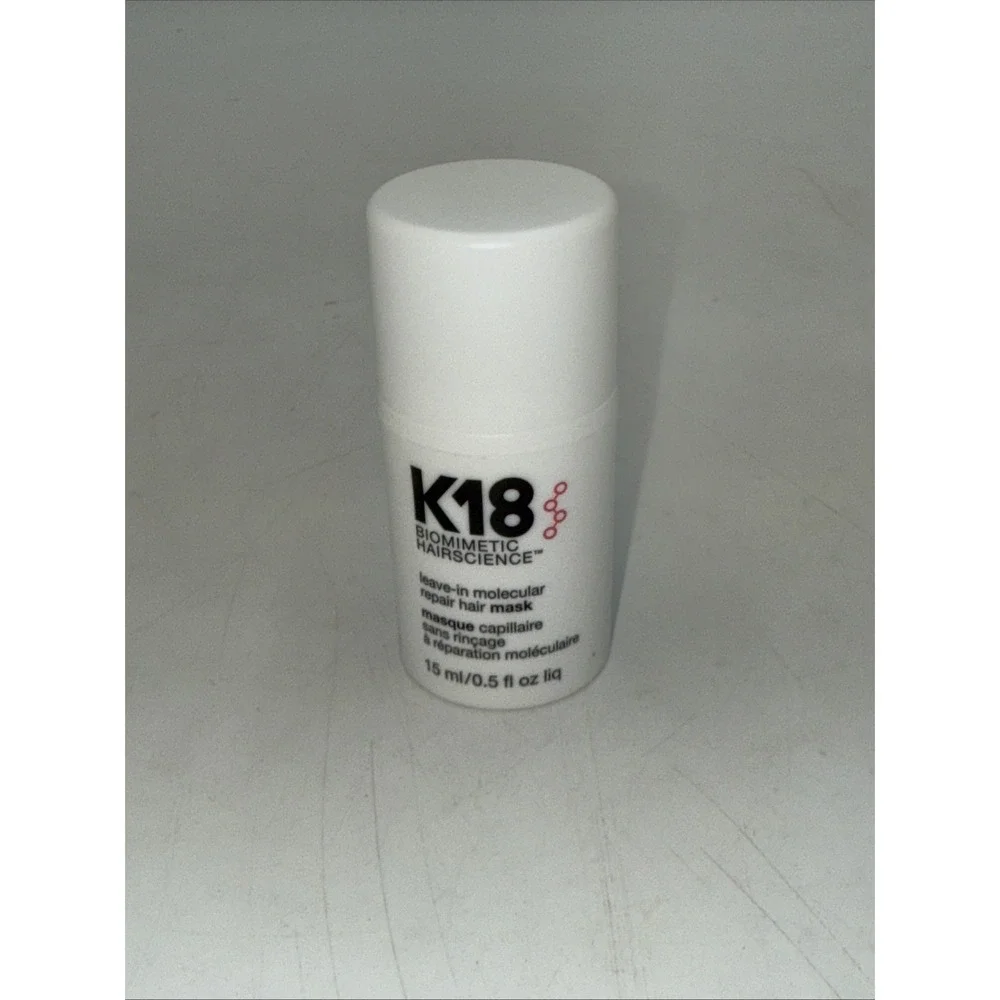 K18 Leave in Molecular Repair Hair Mask 0.5oz / 15ml New & Authentic